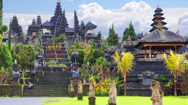 Indonesia.,Bali.,The,Temple,Of,Pura,Besakih.,Pura,Besakih,Located