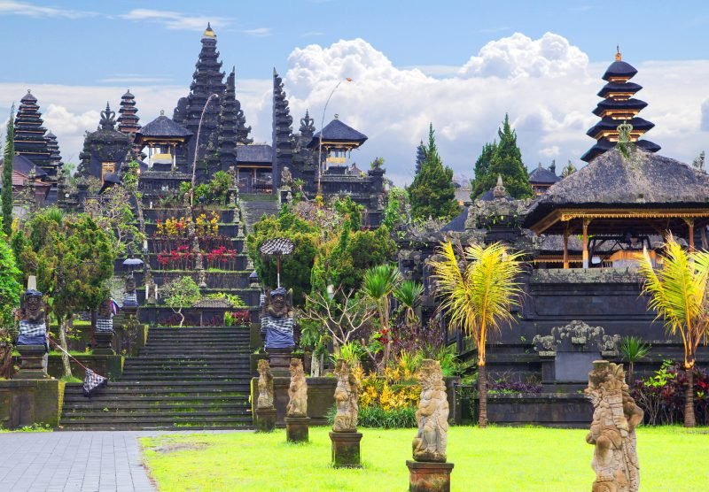 Indonesia.,Bali.,The,Temple,Of,Pura,Besakih.,Pura,Besakih,Located