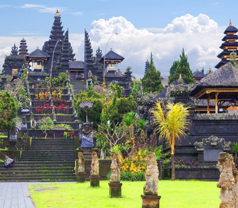 Indonesia.,Bali.,The,Temple,Of,Pura,Besakih.,Pura,Besakih,Located