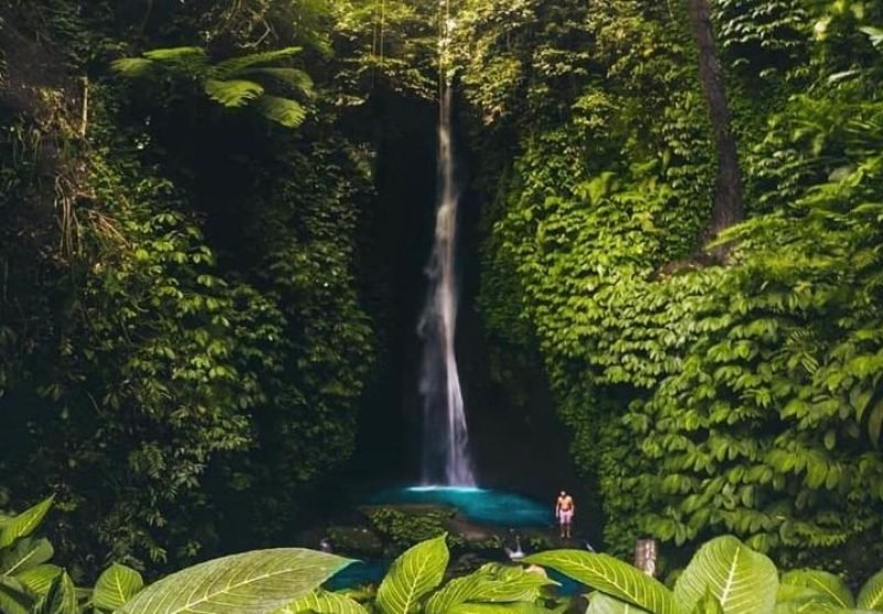 Leke-Leke waterfall..