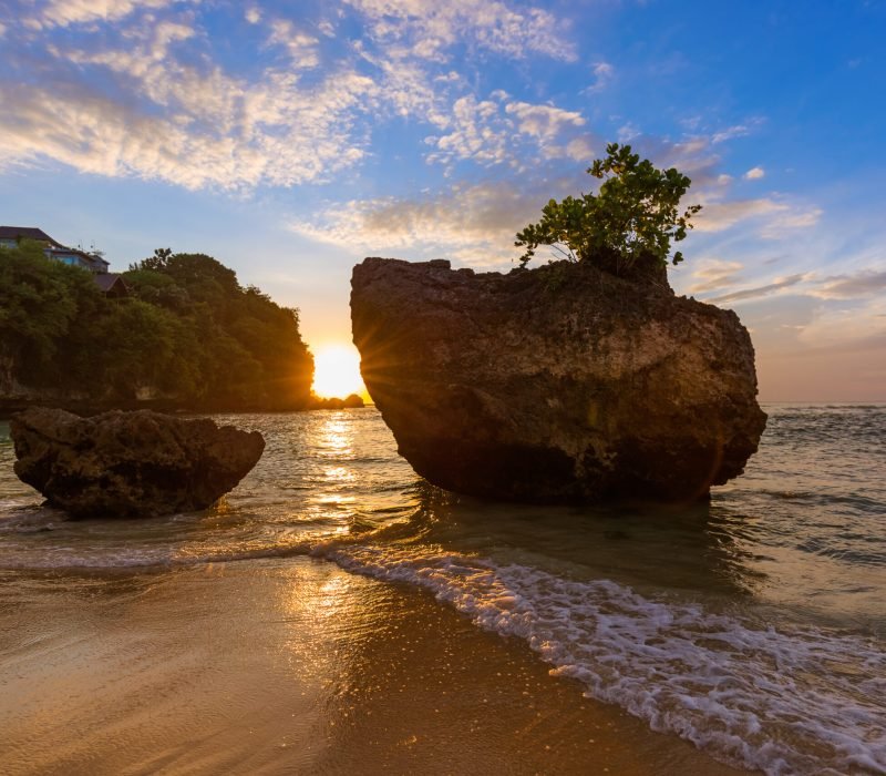 Padang,Padang,Beach,In,Bali,Indonesia,-,Nature,Vacation,Background