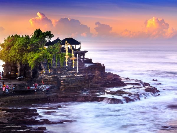 Tanah,Lot,Temple,In,Bali,Island,Indonesia.