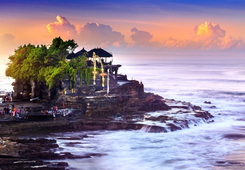Tanah,Lot,Temple,In,Bali,Island,Indonesia.