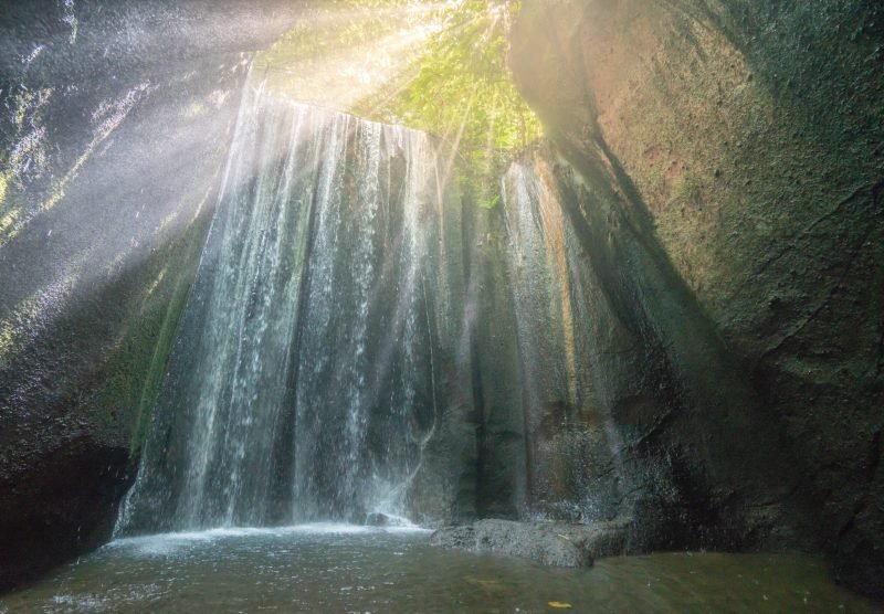 Tukad Cepung waterfall, Bali, Indonesia